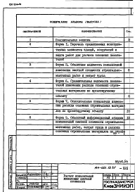 Состав альбома. Типовой проект 144-022.13.87Альбом 11 ПРД Показатели результатов применения научно-технических достижений 