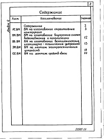 Состав альбома. Типовой проект 416-7-265.87Альбом 4 Ведомости потребности в материалах
