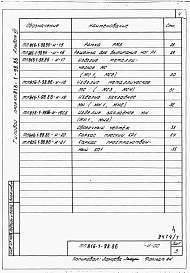 Состав альбома. Типовой проект 816-1-98.86Альбом 7 Изделия заводского изготовления. АДМИНИСТРАТИВНО-БЫТОВЫЕ ПОМЕЩЕНИЯ 