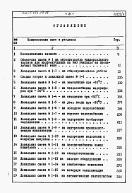 Состав альбома. Типовой проект 232-1-152.1п.87Альбом 8 Сметы /в трех книгах/         	         