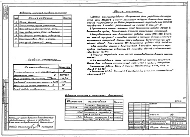 Состав альбома. Типовой проект 111-96-72.85Альбом 1 Архитектурно-строительные, сантехнические и электротехнические чертежи выше отм.0.000