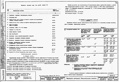 Состав альбома. Типовой проект 67-011/1.2Альбом 0.1.87 Архитектурно-строительные чертежи ниже отм. 0.000. Архитектурно-строительные, санитарно-технические и электротехнические чертежи выше отм. 0.000
