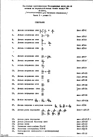 Состав альбома. Типовой проект И-209АЧасть 1 Раздел 2 Архитектурно-строительные чертежи узлов и деталей надземной части здания