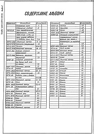 Состав альбома. Типовой проект 406-9-263.83Альбом 1 Рабочие чертежи