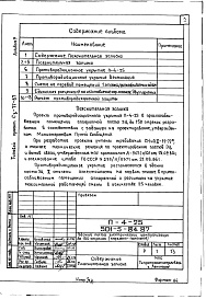 Состав альбома. Типовой проект 501-5-84.87Альбом 9 Проектная документация на перевод помещений 1 этажа, приспосабливаемых под ПРУ   