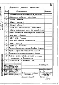 Состав альбома. Типовой проект 264-12-265с.86Альбом 11 Вариант с хозяйственно-бытовыми помещениями в подвале