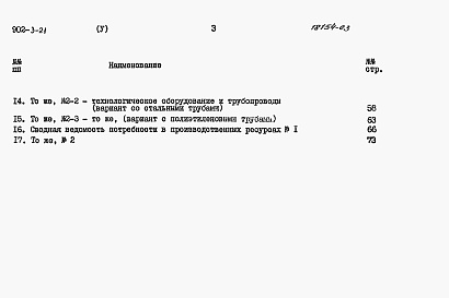Состав альбома. Типовой проект 902-3-21Альбом 5 Сметы