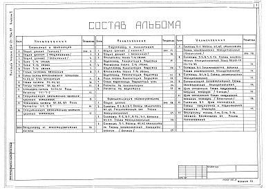 Состав альбома. Типовой проект 264-21-39м.83Альбом 2 Чертежи санитарно-технических систем и устройств. Автоматизация санитарно-технических устройств
