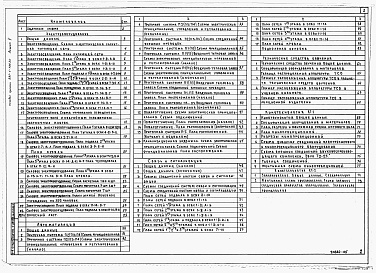Состав альбома. Типовой проект 231-1-130.85Альбом 5 Электротехнические чертежи     