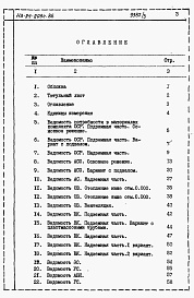 Состав альбома. Типовой проект 113-24-203c.86Альбом 5 Ведомости потребности в материалах