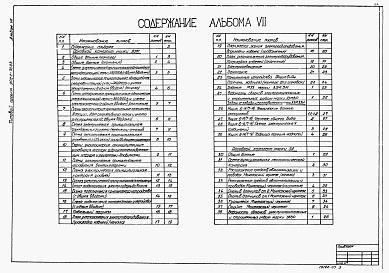 Состав альбома. Типовой проект 902-1-77.83Альбом 7 Электрооборудование, автоматизация и технологический контроль (из ТП 902-1-70.83)   