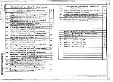 Состав альбома. Типовой проект 407-03-539.90Альбом 4 Строительные конструкции. Стальные изделия.