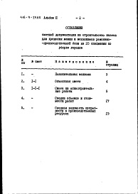 Состав альбома. Типовой проект 416-9-29.85Альбом 2 Сметы