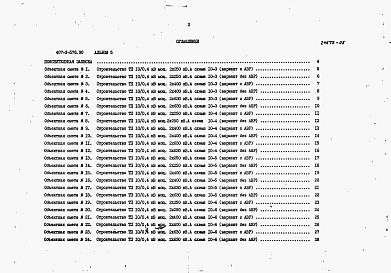 Состав альбома. Типовой проект 407-3-576.88Альбом 5 Сметы