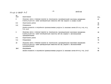 Состав альбома. Типовой проект 407-3-580.90Альбом 2 Сметы