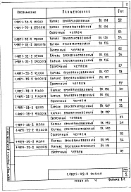 Состав альбома. Серия 1.489.1-3 ШахтыВыпуск 2-2 Блоки шахт грузовых лифтов. Арматурные и закладные изделия. Рабочие чертежи
