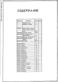 Состав альбома. Типовой проект 406-9-261.83Альбом 4 Нестандартизированное оборудование. Часть 1 Механизм подъема заслонки Q=400 кг, H=700 мм, пневматический