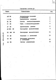 Состав альбома. Типовой проект 416-1-231.89Альбом 6 Ведомости потребности в материалах