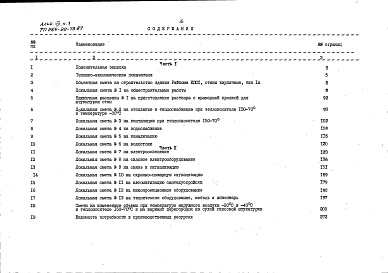 Состав альбома. Типовой проект 264-20-73.87Альбом 7 Сметы часть 1
