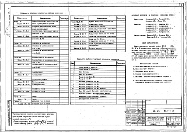 Состав альбома. Типовой проект 123-024мАльбом 1 Общая характеристика проекта (раздел 0.0-1-АС)