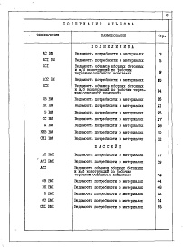Состав альбома. Типовой проект 251-4-54.86Альбом 7  Ведомости потребности в материалах 
