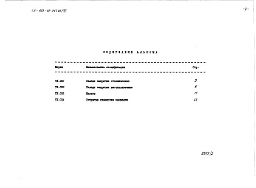 Состав альбома. Типовой проект 409-15-087.86Альбом 2  Спецификации оборудования  