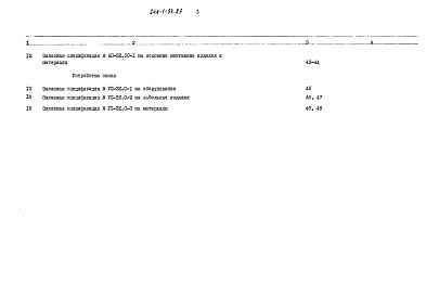Состав альбома. Типовой проект 244-1-53.83Альбом 15 Заказные спецификации