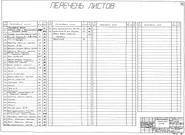 Состав альбома. Типовой проект 04-09-44Альбом 1 Общая часть (Н4188). Дробильно-сортировочное отделение (Н4189). Автоматизация дробильно-сортировочного отделения (Н4190). Отделение плавки и волокоосаждения (Н4191)