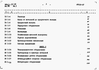 Состав альбома. Типовой проект 903-1-212.84Альбом 8  Книга 2 Технико-экономическая часть и сметы