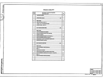 Состав альбома. Типовой проект 400-042.91Альбом 2 Здание пролетом 6 м Архитектурные решения. Конструкции железобетонные. Конструкции металлические          	           
