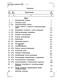 Состав альбома. Типовой проект 252-4-42.84Альбом 7 Часть 1, 2 Сметы