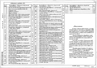 Состав альбома. Типовой проект 407-03-491.88Альбом 3 Электротехническая часть. ОРУ с расположением оборудования в два ряда    