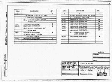 Состав альбома. Типовой проект 296-1-32Альбом 2 Сметы.    