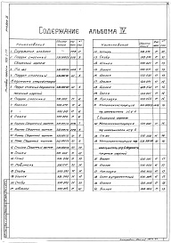 Состав альбома. Типовой проект 705-1-77Альбом 4 Нестандартизированное оборудование