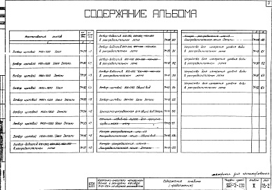 Состав альбома. Типовой проект 902-2-170 Альбом 3 Технологическая и механическая части