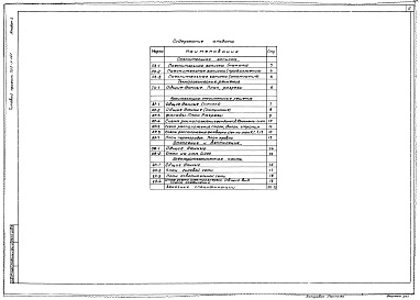 Состав альбома. Типовой проект 705-1-141Альбом 1 Пояснительная записка. Чертежи. Заказные спецификации