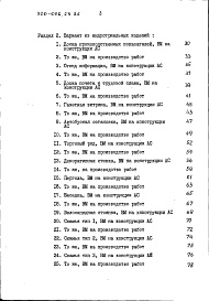 Состав альбома. Типовой проект 320-068.23.86Альбом 6 Ведомость потребности в материалах