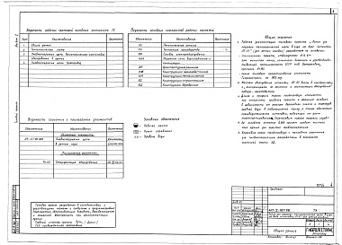 Состав альбома. Типовой проект 411-2-167.86Альбом 1 Общая пояснительная записка. Технологическая, электротехническая, сантехническая части. Чертежи