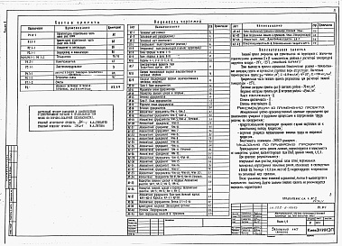 Состав альбома. Типовой проект 222-9-183.83Альбом 0  Архитектурно-строительная часть (ниже 0.000)     