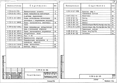 Состав альбома. Серия 1.231.9-9 ОстекленныеВыпуск 1 Перегородки для лечебно-профилактических учреждений. Чертежи КМ
