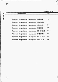 Состав альбома. Типовой проект 820-2-032с.90Альбом 9 Ведомости потребности в материалах.     