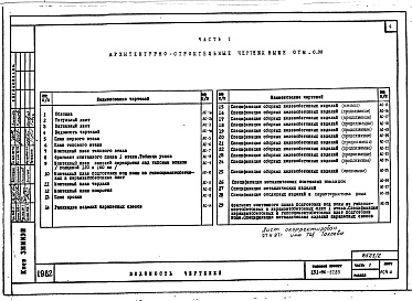 Состав альбома. Типовой проект 151-96-57.83Альбом 2 Часть 1 Архитектурно-строительные чертежи выше отм.0.000. Часть 2 Отопление и вентиляция выше отм.0.000  Раздел 2-1 Отопление чугунными радиаторами М-140-АО Раздел 2-3 Отопление конвекторами &quot;Комфорт-20&quot;. Часть 3 Водоснабжение