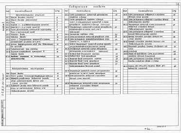 Состав альбома. Типовой проект А-II,III,IV-150-368.87Альбом 2 Архитектурные решения. Конструкции железобетонные    
