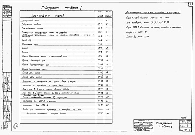 Состав альбома. Серия 704-1-154с СтальнойАльбом 1 Рабочие чертежи. Конструкции металлические резервуара.    