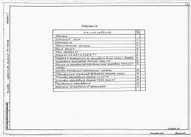 Состав альбома. Типовой проект 413-1-064.88Альбом 1 Пояснительная записка и строительные чертежи. Спецификации оборудования. Ведомости потребности в материалах.     