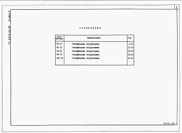 Состав альбома. Типовой проект 816-9-35.86Альбом 3 Спецификации оборудования