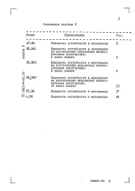 Состав альбома. Типовой проект 0901-4-21.89.Альбом 3 Ведомости потребности в материалах (сухие грунты).     