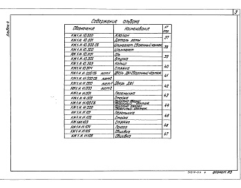 Состав альбома. Типовой проект 903-1-279.90Альбом 4 Строительные изделия    