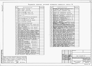 Состав альбома. Типовой проект 409-13-026.90Альбом 2 Технология производства     