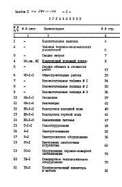 Состав альбома. Типовой проект 286-1-179Альбом 2 Сметы